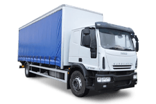 Truck Hire Exeter - 18 Tonne Curtain Side Truck - Truck hire Exeter