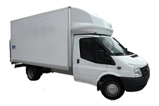 Truck Hire Exeter - Ford Luton Box Tail Lift - Van hire Exeter
