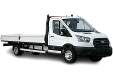 Truck Hire Exeter - Ford Transit Dropside Van - Van hire Exeter