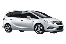 Truck Hire Exeter - Vauxhall Zafira 7-Seater - Minibus hire Exeter